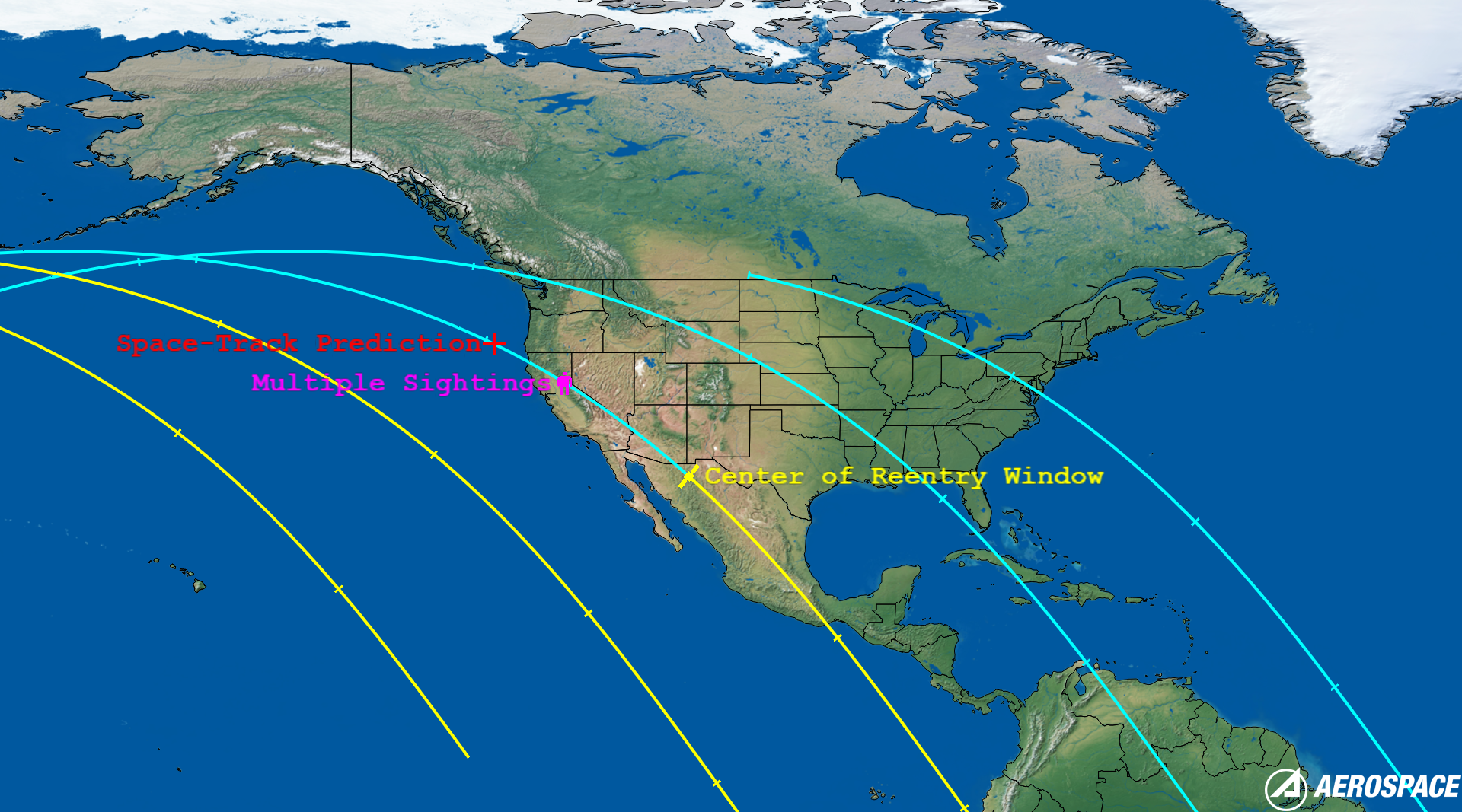 ISS DEB (ICS-EF) (ID 45265) Reentry Sighting Image