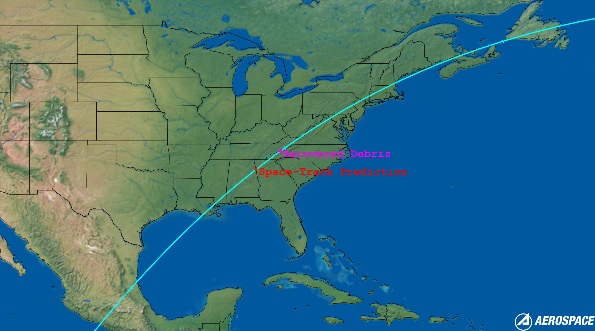 DRAGON ENDURANCE 3 DEB (ID 59227) Debris Recovery Image