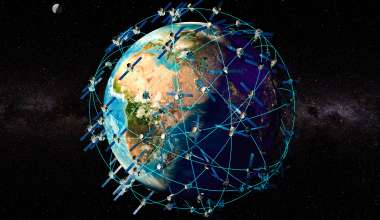 AdobeStock_273921751, Space satellites around the Earth.jpeg  Thumbnail