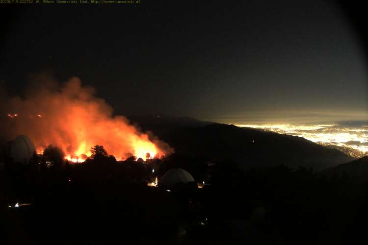 Mt Wilson Fire