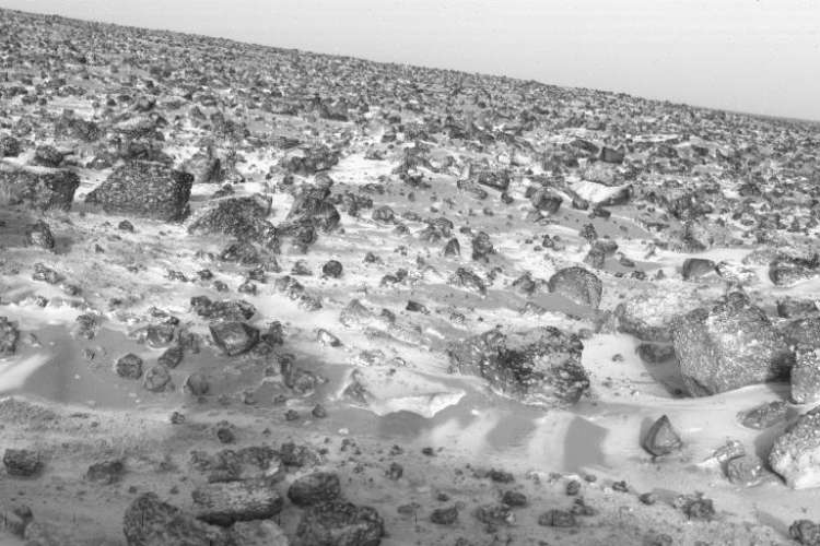 Mars landscape