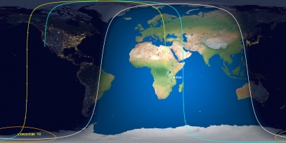 Iridium 70 (ID 25342) Reentry Prediction Image
