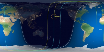 Iridium 11 (ID 25578) Reentry Prediction Image