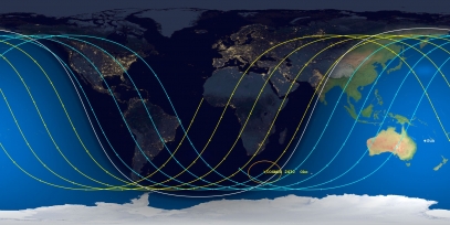 Cosmos 2430 (ID 32268) Reentry Prediction Image