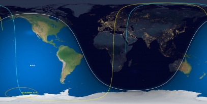 Electron Rocket Body (ID 43691) Reentry Prediction Image