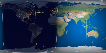 Iridium 60 (ID 25276) Reentry Prediction Image