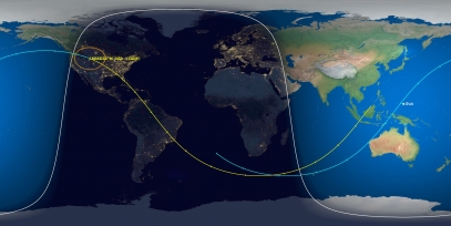 Breeze-M Debris (ID 38747) Reentry Prediction Image