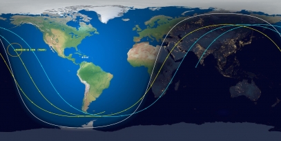Breeze-M Debris (ID 40356) Reentry Prediction Image