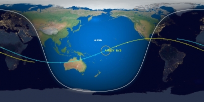 GSLV Rocket Body (ID 43699) Reentry Prediction Image