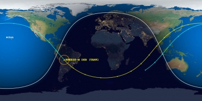 Breeze-M Debris (ID 43434) Reentry Prediction Image