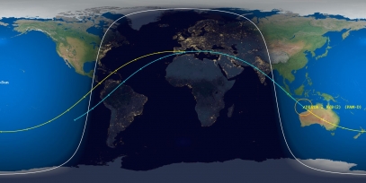 Delta 2 Rocket Body (ID 32712) Reentry Prediction Image