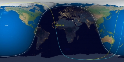 Epsilon Debris (ID 43939) Reentry Prediction Image