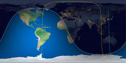 Iridium 97 (ID 27450) Reentry Prediction Image