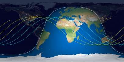 PSLV Rocket Body (ID 32477) Reentry Prediction Image