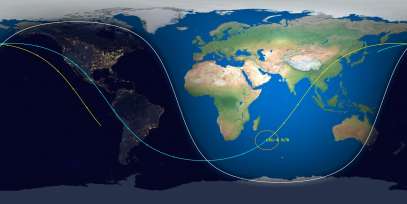 SL-4 Rocket Body (ID 45938) Reentry Prediction Image