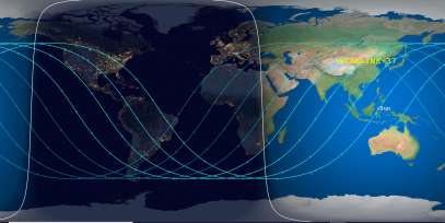 Starlink 37 (ID 44251) Reentry Prediction Image