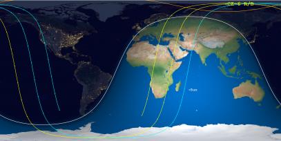 CZ-6 Rocket Body (ID 46841) Reentry Prediction Image