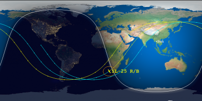 SL-25 R/B (ID 49045) Reentry Prediction Image