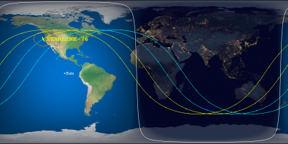 STARLINK-76 (ID 44287) Reentry Prediction Image
