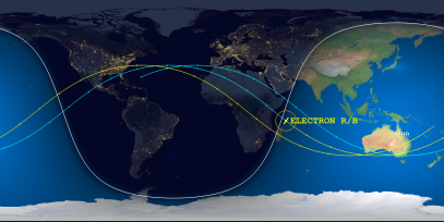 Electron Rocket Body (ID 49053) Reentry Prediction Image