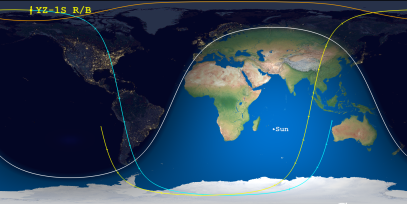 YZ-1S R/B (ID 49386) Reentry Prediction Image