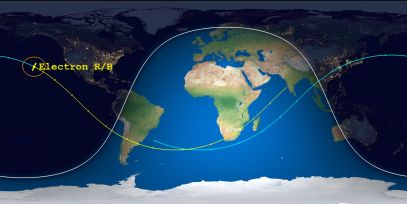 Electron Rocket Body (ID 49952) Reentry Prediction Image