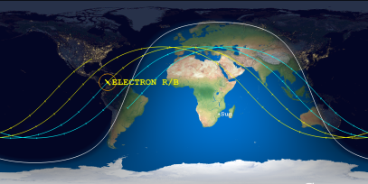 Electron Rocket Body (ID 47970) Reentry Prediction Image
