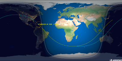 BREEZE-M DEB (TANK) (ID 39730) Reentry Prediction Image