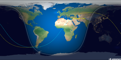 STARLINK-1947 (ID 46797) Reentry Prediction Image