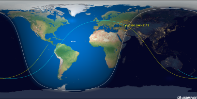 STARLINK-2172 (ID 47755) Reentry Prediction Image