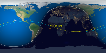 CZ-3C R/B (ID 49012) Reentry Prediction Image