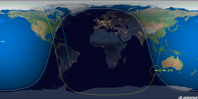 CZ-4B R/B (ID 49964) Reentry Prediction Image