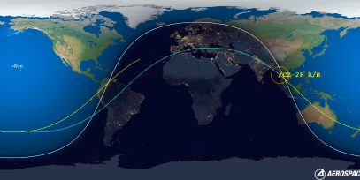 CZ-2F R/B (ID 52798) Reentry Prediction Image