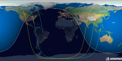 KZ-1A R/B (ID 52902) Reentry Prediction Image