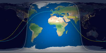 STPSat-4 (ID 45043) Reentry Prediction Image