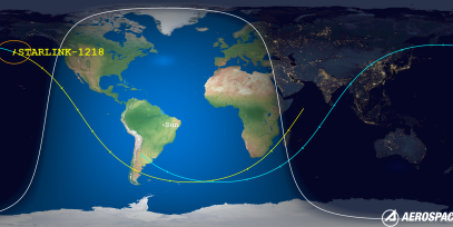 STARLINK-1218 (ID 45209) Reentry Prediction Image