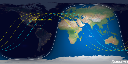 STARLINK-4702 (ID 53717) Reentry Prediction Image