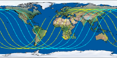 STARLINK-4704 (ID 53725) Reentry Prediction Image