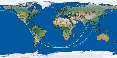ERBS (ID 15354) Reentry Prediction Image