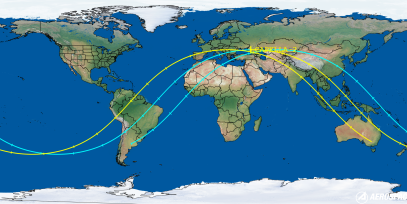CAPELLA-2  (ID 46269) Reentry Prediction Image