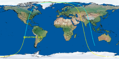 ELECTRON R/B (ID 54025) Reentry Prediction Image