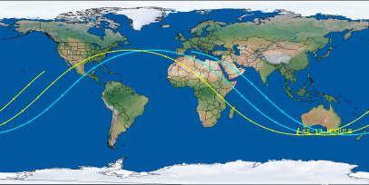 SZ-13 MODULE (ID 52260) Reentry Prediction Image