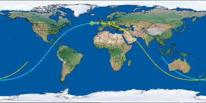 CZ-4C R/B (ID 56233) Reentry Prediction Image