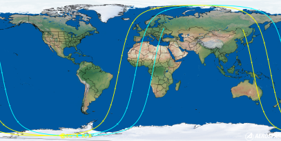SL-4 R/B (ID 52714) Reentry Prediction Image