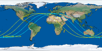 STARLINK-30139 (ID 56829) Reentry Prediction Image