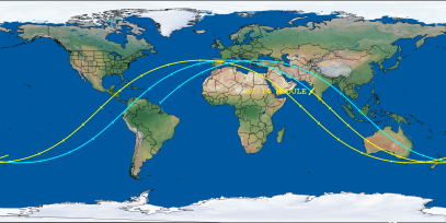 SZ-14 MODULE (ID 54704) Reentry Prediction Image