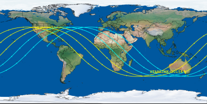 STARLINK-30156 (ID 57466) Reentry Prediction Image