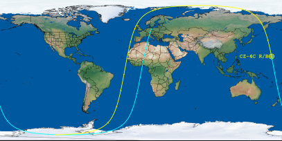 CZ-4C R/B (ID 32290) Reentry Prediction Image