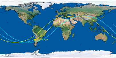 CZ-2C R/B (ID 56734) Reentry Prediction Image
