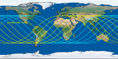 STARLINK-31352 (ID 59091) Reentry Prediction Image